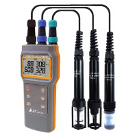 衡欣AZ86031 IP67手持酸碱度/电导度/TDS/盐度/溶氧度测量仪表 AZ-86031多参数水质测定仪
