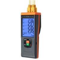 衡欣AZ88595 高精度4通道K/J/T/R/S/E型热电偶温度记录仪AZ-88595