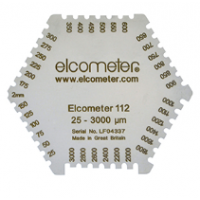 易高 Elcometer 112AL 冲压湿膜梳(铝制)