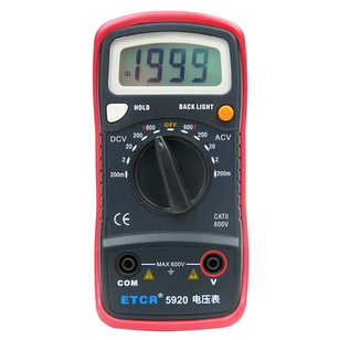 铱泰ETCR   ETCR5920电压表