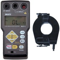 日本万用MULTI  MLIT-1钳形绝缘电阻在线测试仪